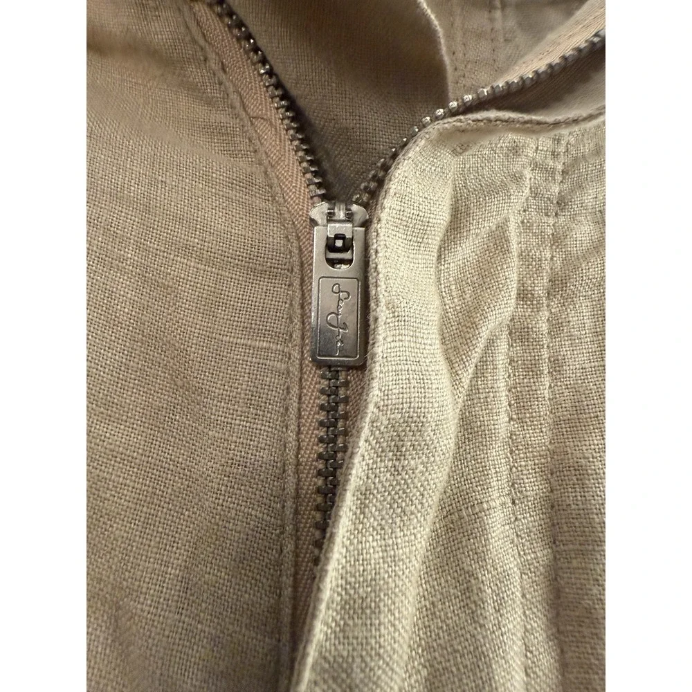 Sean John Men 38 100 % Linen Pants Beige Casual Beach Resort Classy  Rich Hipstr